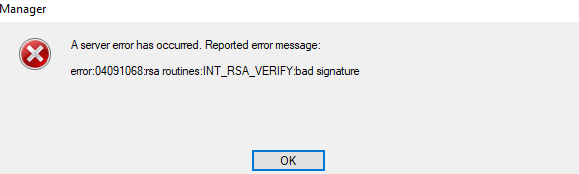 DP GUI client connection issues in Windows 10