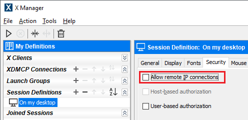 How to Secure X Manager and X Manager for Domains