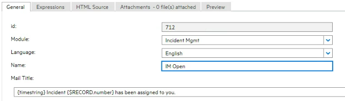 How to send attachment in the SM notification using emailout process