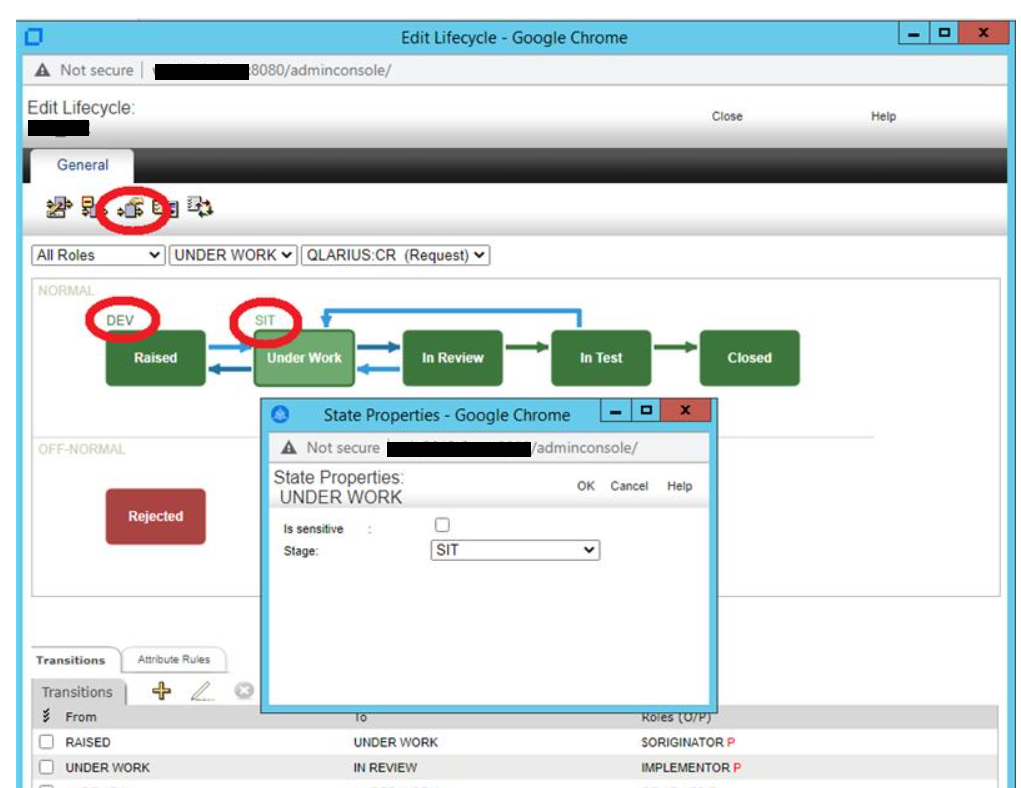 Connect Action and Promote to associate the Status and Stage ID