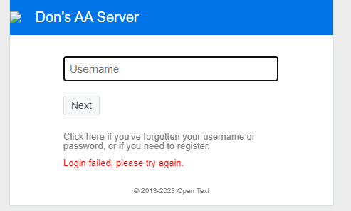Unable to login to New Enrollment portal with Captcha enabled
