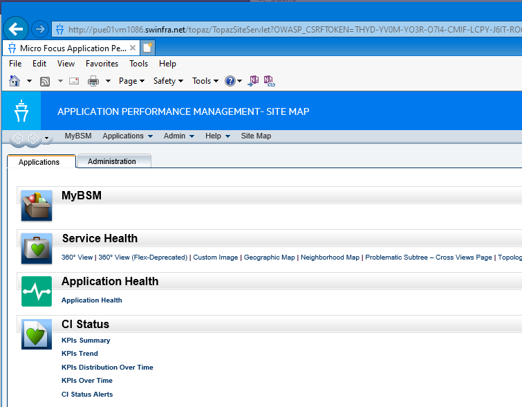 APM Accessing UCMDB UI fails with