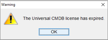 APM uCMDB Local Client fails with