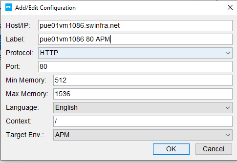 APM uCMDB Local Client fails with