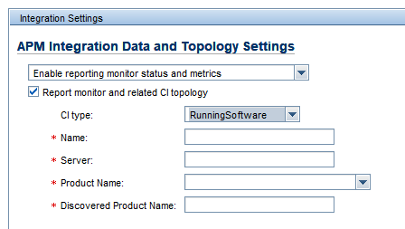 SiteScope APM how to add more products to CIT RunningSoftware