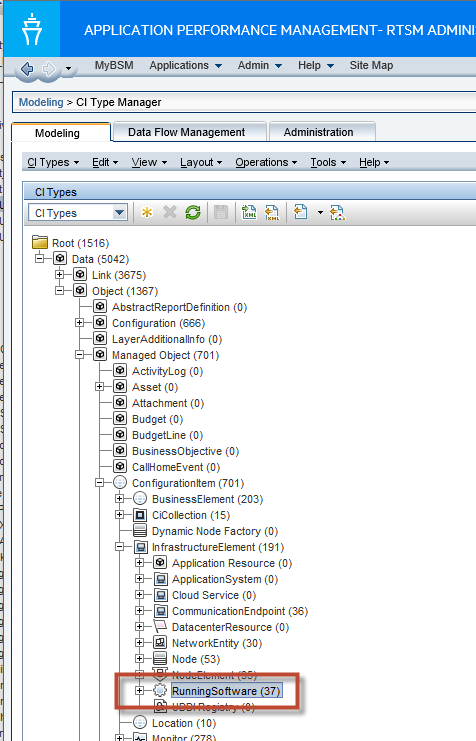 SiteScope APM how to add more products to CIT RunningSoftware