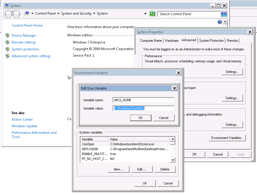 How to deploy APLS using a custom Tomcat installation