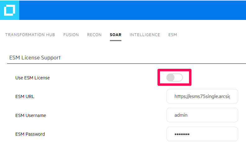After updating license file, SOAR UI return 