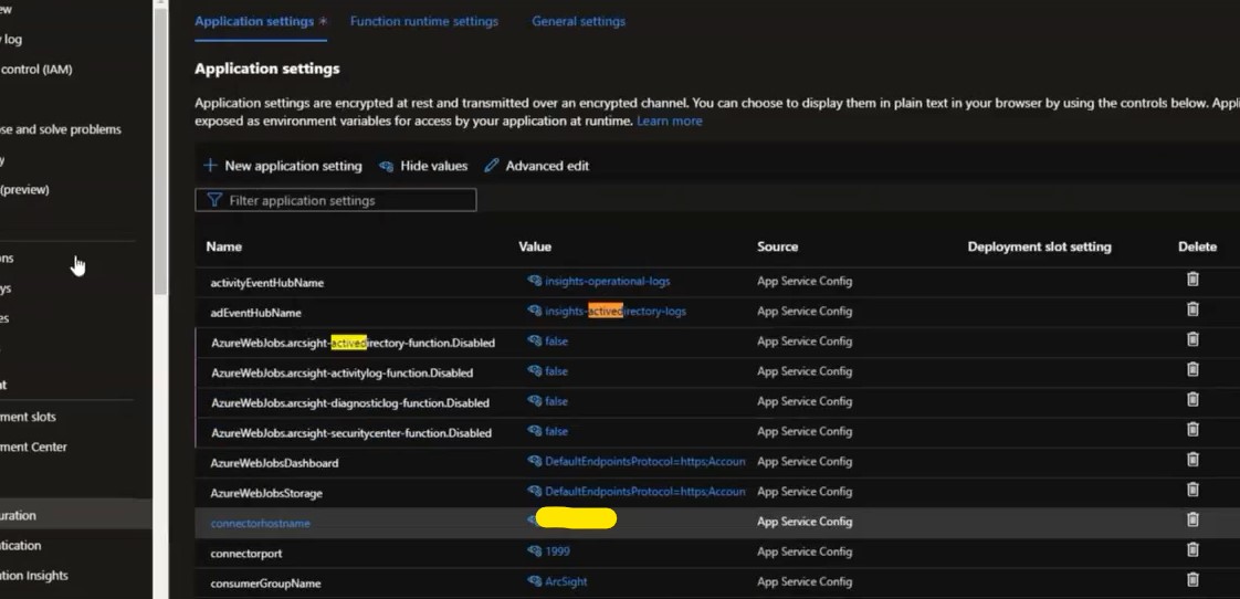 SmartConnector Not Receiving events from Azure Event Hub