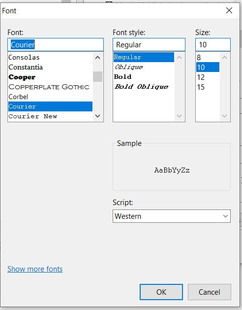 AppMaster Builder APSPROG Source display is misaligned and truncated ...