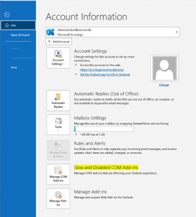 Forcing the Content Manager Outlook add-in to always load