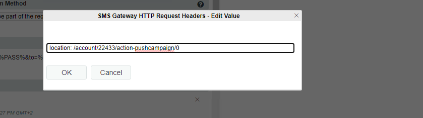 Configuring SSPR with Truedialog SMS Gateway API