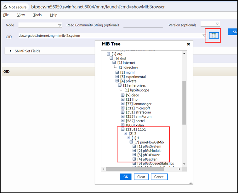 error loading the tcp mib library windows 10