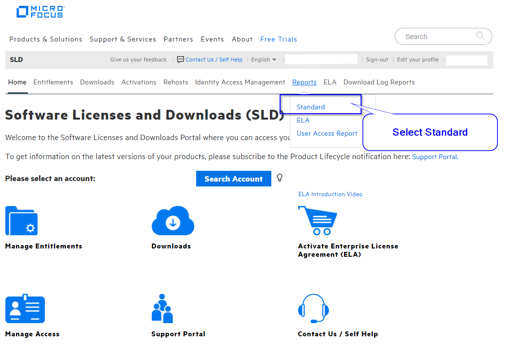 How to generate an activation and entitlement report in the SLD Portal