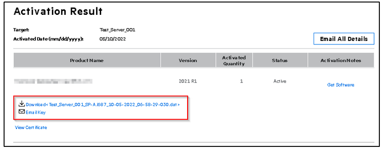 How to activate a license on SLD Portal (with locking Information)