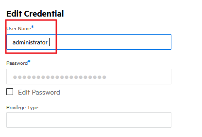 Failed to execute command: The user name or password is incorrect ...