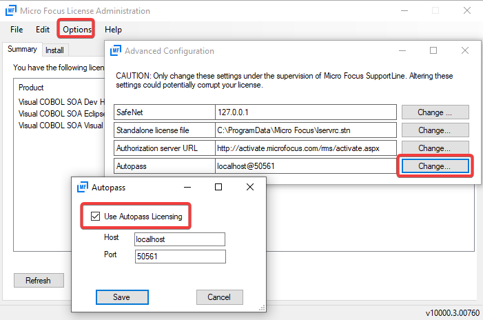 How To Enable Disable Autopass Licensing In Amc Products