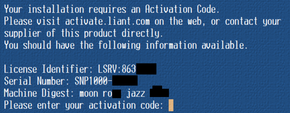 RM License requires activation as part of installation process.