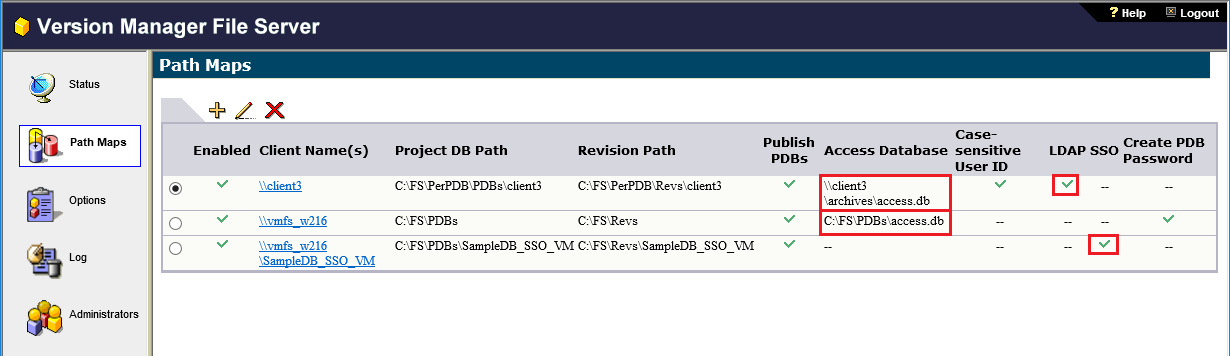 PVCS VM 8.6.3.3+ Enhanced Path Map Security