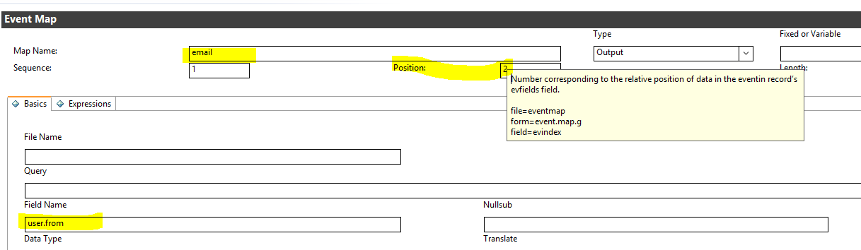Multiple mailFrom for emailout process