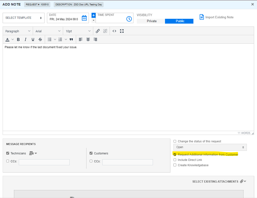 ZSD Automate Customer Reminders and Auto Close