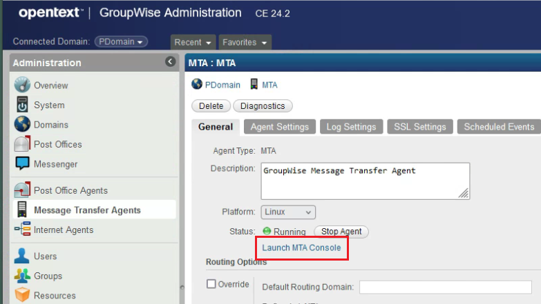 No Inbound mail is being received by the GroupWise Internet Agent (GWIA)