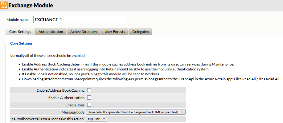 Newly created Office 365 Distribution Lists not showing in Retain
