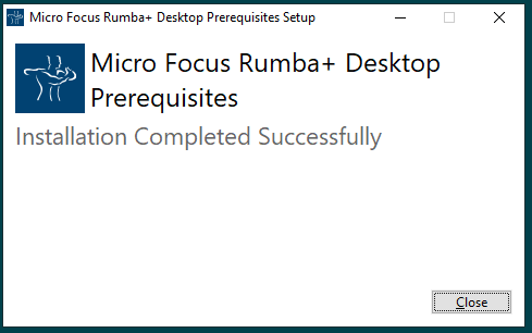 Rumba setup causes error 