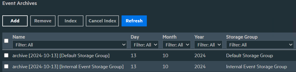 [Logger] Archive Load/Unload option on Logger WebUI even with admin ...