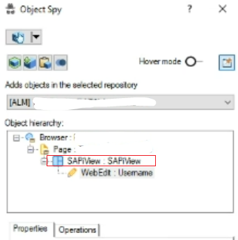 UFT 24.2 recognizes Frame as SAPiView in SAP Web application