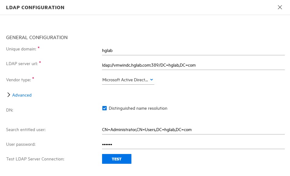 LDAP users are not able to login to the Operations Bridge Manager