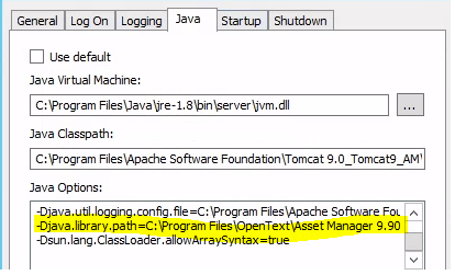 [Asset Manager] No amjni9x in java.library.path