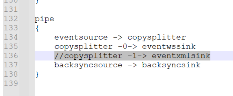 No event output is logged to the scom_events.xml on the SCOM Connector ...