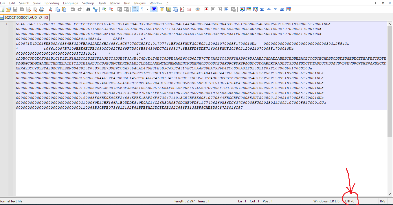 [SmartConnector] How to check encoding of a text file in order to help ...