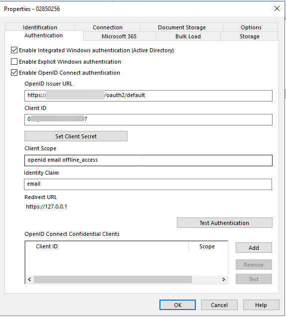 OpenID - OKTA authentication with OpenID for the full client
