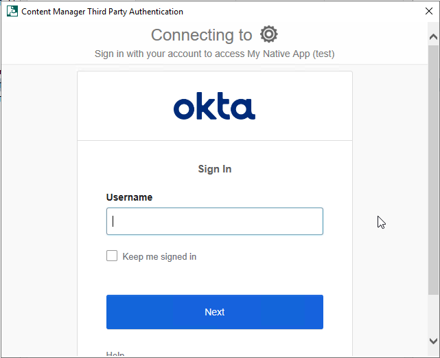 OpenID - OKTA authentication with OpenID for the full client