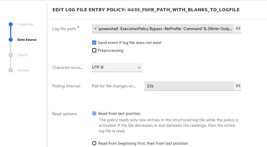 OA Dynamic Logfile detection on Windows using powershell with logfile ...