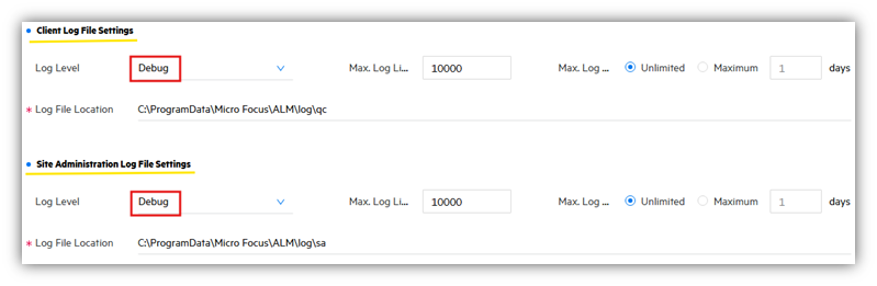 How to collect ALM SA Logs for troubleshooting