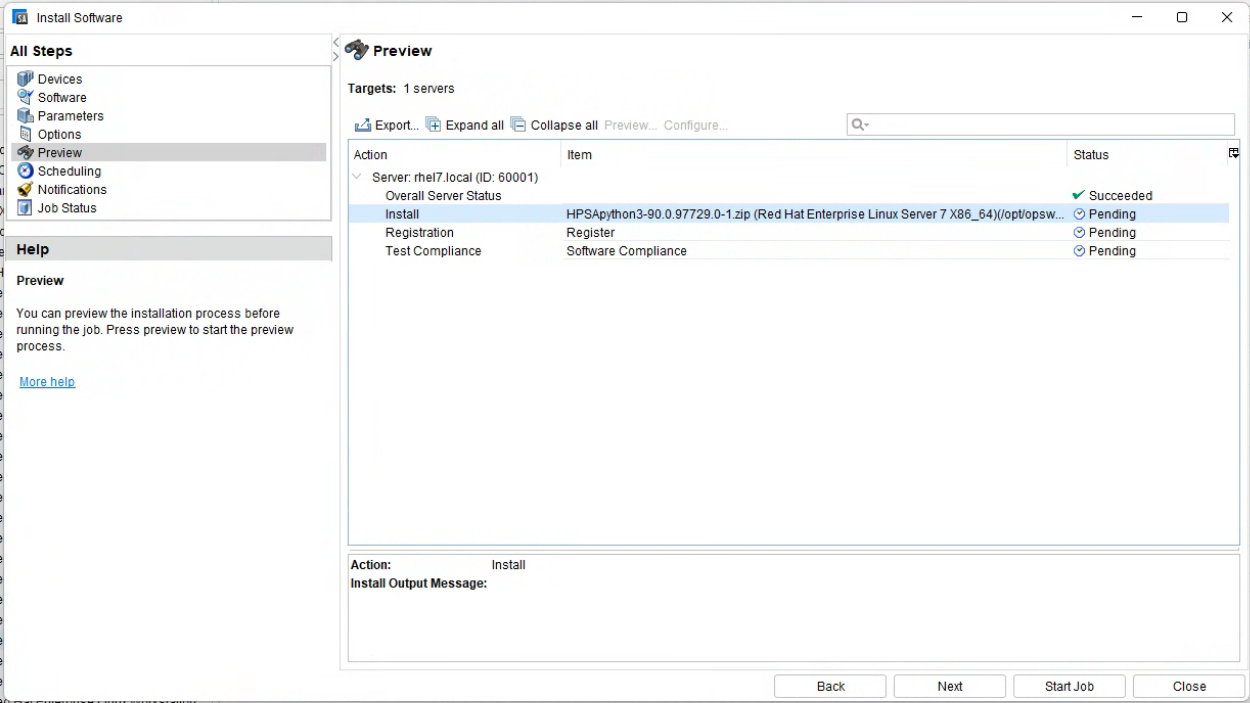 Patch remediation fails at preview stage with 