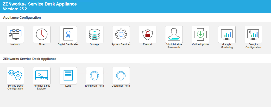 ZSD - Appliance Configuration Options for sdadmin vs root account