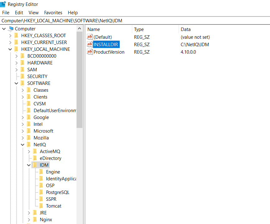 Unable to change the IDM installation location during re-installation ...