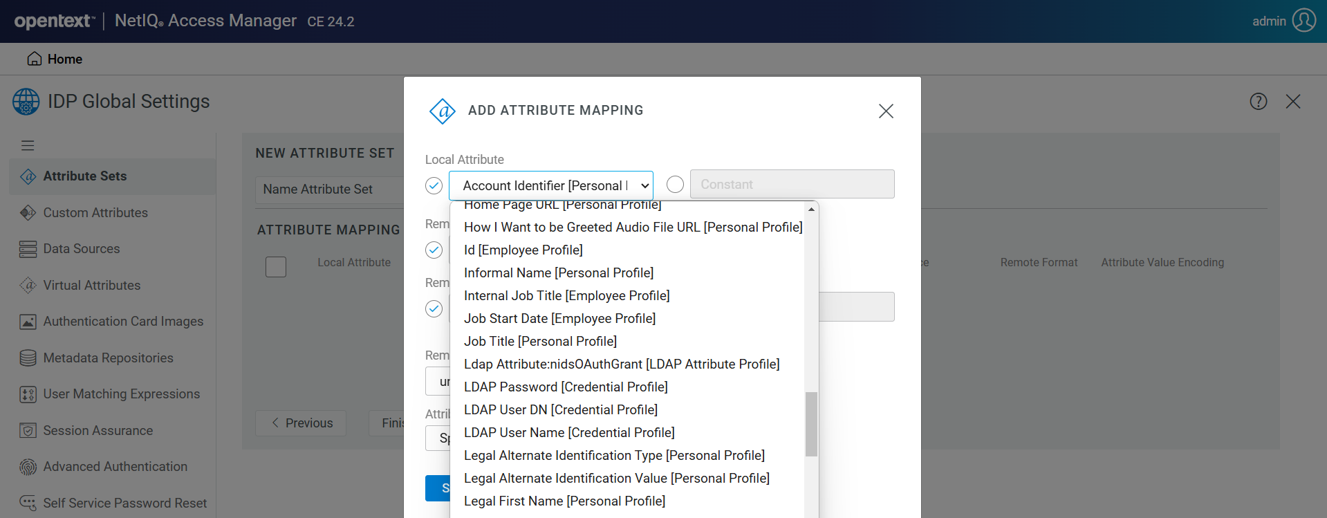 Known Problem: Access Manager (NAM) 5.1 is not able to select LDAP ...