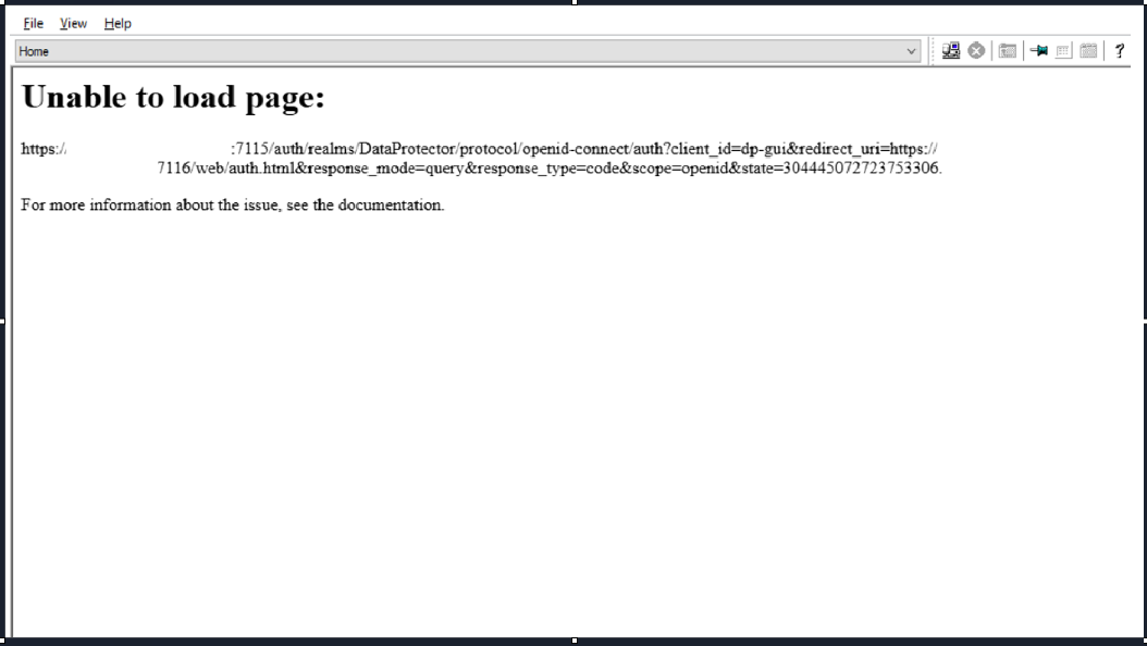 GUI error 