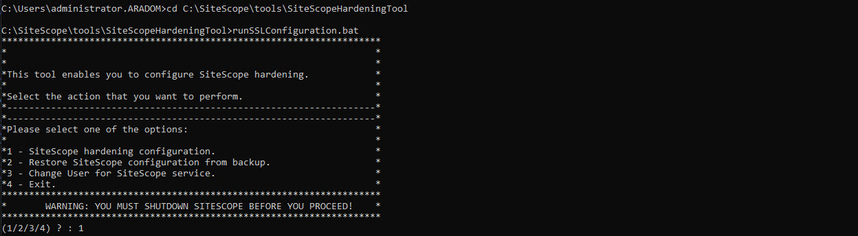 SiteScope - How to regenerate C:\SiteScope\groups\serverKeystore and ...