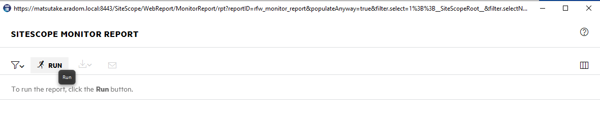 SiteScope - How to use Monitor Report to count the number of monitors ...