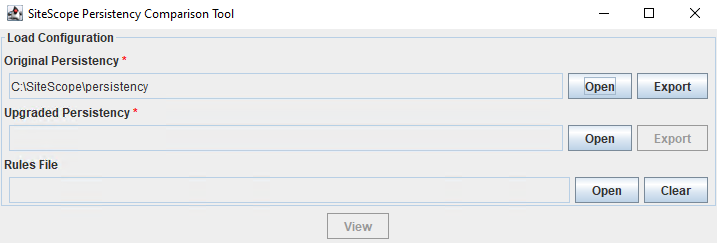 SiteScope - Persistency Comparison Tool(ConfigComparisonTool.bat ...