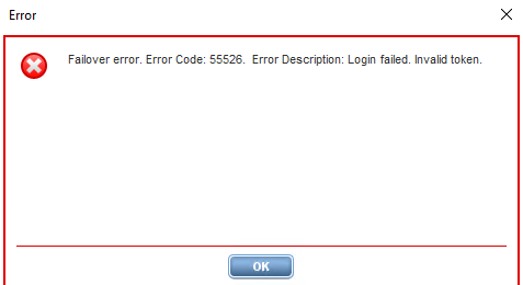 SiteScope - When creating a Failover profile, customer gets a popup ...