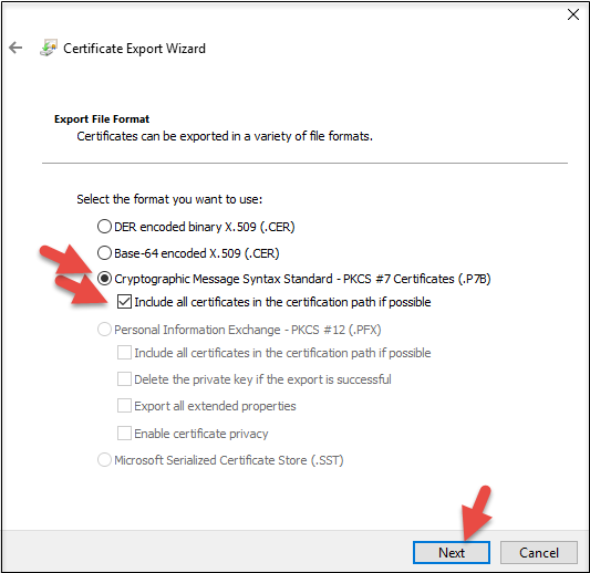 SBM: Composer with Client Certificate gives error 