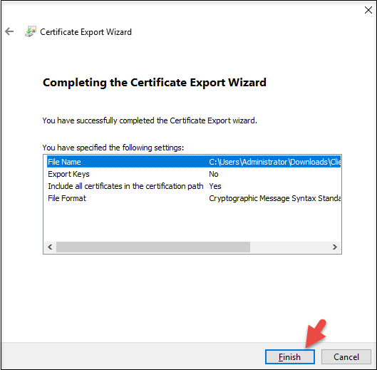 SBM: Composer with Client Certificate gives error 