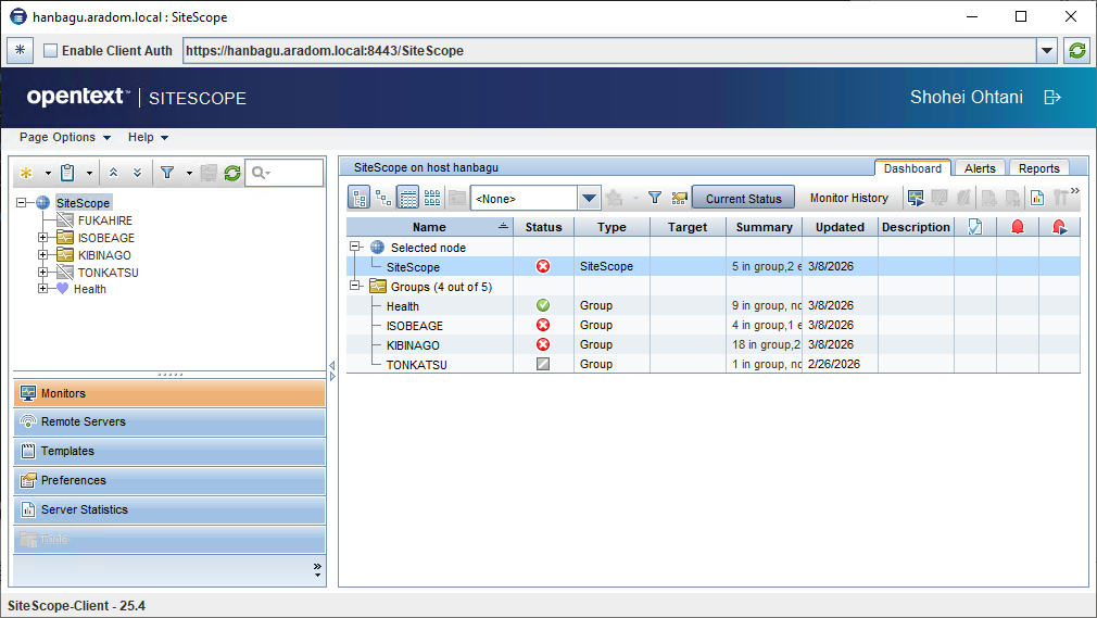 SiteScope - If a user is locked out, how can they login again? Also ...
